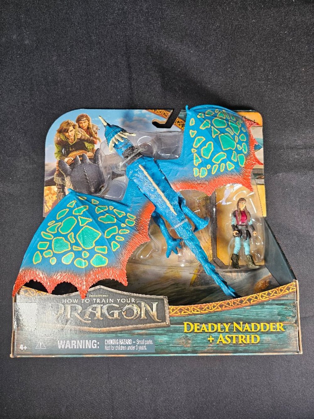 Spin Master How to Train Your Dragon 2025 Deadly Nadder & Astrid Action Figure